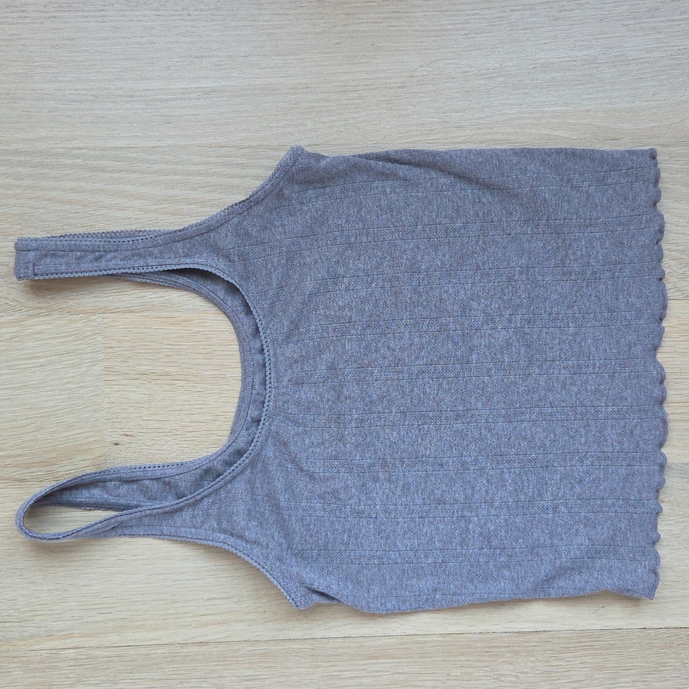 American Eagle Pointelle Tank Top